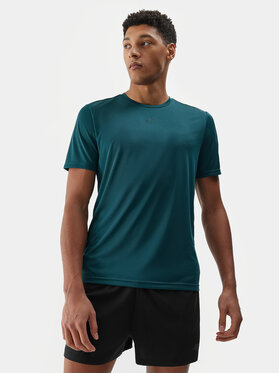 4F 4F Технічна футболка 4FWSS24TFTSM697 Зелений Regular Fit