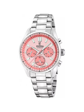 Festina Festina Zegarek F20753-4 Srebrny