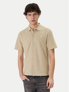 Guess Guess Сорочка M6GP09 K3078 Бежевий Regular Fit