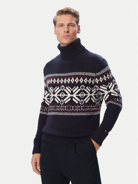 Tommy Hilfiger Tommy Hilfiger Rolák MW0MW44814 Tmavomodrá Regular Fit