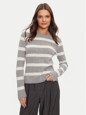 Tommy Hilfiger Tommy Hilfiger Пуловер WW0WW44161 Сив Regular Fit