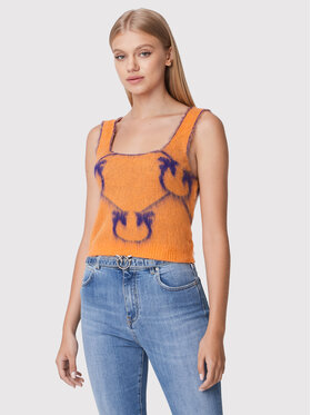 PINKO Pinko Top Laurie 1G17WV A007 Orange Regular Fit