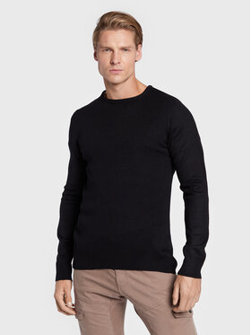 Brave Soul Brave Soul Megztinis MK-279PARSECJ Juoda Regular Fit