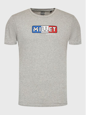 Millet Millet T-Shirt M1921 Ts Ss M Miv9316 Szary Regular Fit