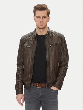 Serge Pariente Serge Pariente Lederjacke Maciej Braun Regular Fit