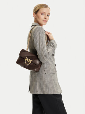 PINKO PINKO Handtasche Love Puff Mini Cl AI 25-26 PLTT 100039 A2JY Braun