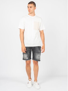 Xagon Xagon T-shirt P2308 2Z87 ZUK Écru Oversize