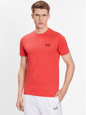 EA7 Emporio Armani EA7 Emporio Armani T-Shirt 8NPT51 PJM9Z 1480 Czerwony Regular Fit