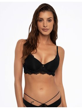 Esotiq Esotiq Biustonosz push-up 41345-99X Czarny
