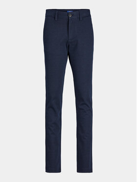 Jack&Jones Junior Jack&Jones Junior Чино панталони Marco 12249678 Тъмносин Slim Fit