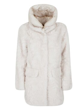 Yes Zee Yes Zee Cappotto Cappotto donna Bianco Regular Fit