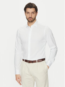 Michael Kors Michael Kors Πουκάμισο MD0MD91498 Λευκό Slim Fit