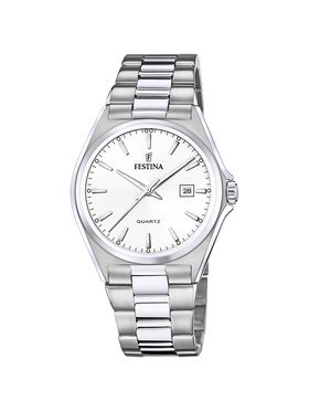 Festina Festina Zegarek F20552-2 Srebrny