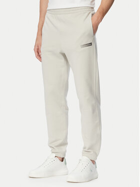 Calvin Klein Calvin Klein Spodnie dresowe LV04LG212G Beżowy Regular Fit