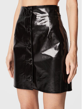 MVP Wardrobe MVP Wardrobe Miniszoknya Union Square MVPI2GO047.0TE0150 Fekete Regular Fit