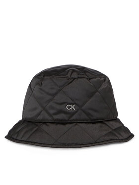 Calvin Klein Calvin Klein Skrybėlė Diamond Quilt Bucket Hat K60K611512 Juoda