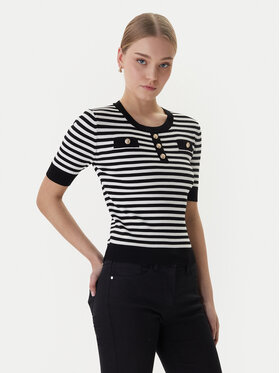 Morgan Morgan Pulover 261-MATTEA Negru Slim Fit