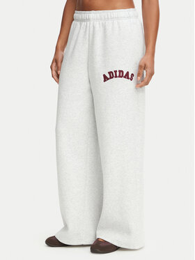 adidas adidas Jogginghose Adidas Damskie 3-Stripes KU0333 Grau Loose Fit