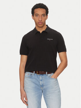 Tommy Jeans Tommy Jeans Polokošile Linear DM0DM20914 Černá Regular Fit