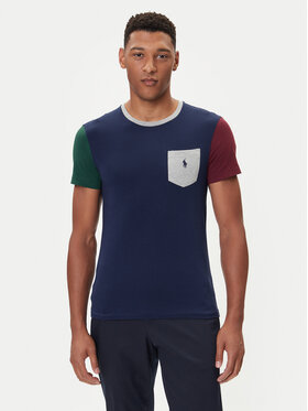 Polo Ralph Lauren Polo Ralph Lauren T-särk 710849543003 Tumesinine Custom Slim Fit