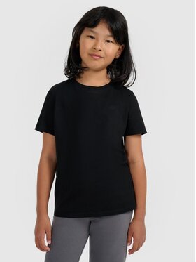 4F 4F T-shirt 4FJRMM00TTSHF3231-20S Nero Regular Fit