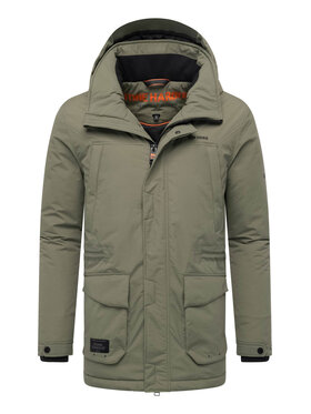Stone Harbour Stone Harbour Kurtka zimowa Wadiim Zielony Regular Fit