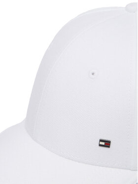 Tommy Hilfiger Tommy Hilfiger Kepurė su snapeliu Corp Flannel AM0AM13164 Balta