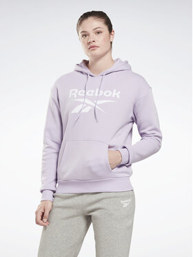 Reebok Reebok Sweatshirt Identity Big Logo H54746 Violett Loose Fit