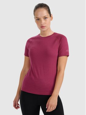 4F 4F Maglietta tecnica 4FWAW25TFTSF1527-53S Rosa Regular Fit