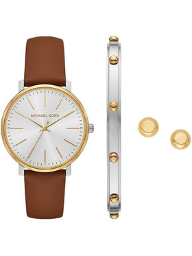 Michael Kors Michael Kors Zegarek MK4897SET Brązowy