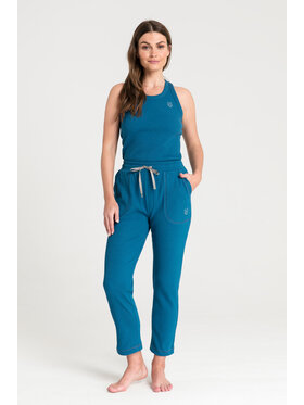 LaLupa LaLupa Pantalone del pigiama LA075 Blu Comfortable Fit