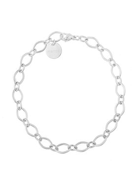 Manoki manoki Bransoletka BA958 Srebrny