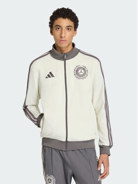 adidas adidas Bluza MERCEDES - AMG PETRONAS FORMULA 1 TEAM SILVER ARROWS ICON Biały Slim Fit