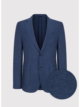 Pako Lorente Pako Lorente Marynarka P25SF-3X-005 Granatowy Slim Fit