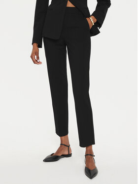 Marella Marella Pantaloni din material Gemma 2423786054 Negru Slim Fit