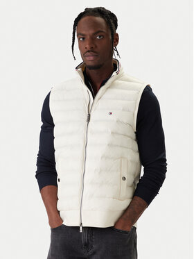Tommy Hilfiger Tommy Hilfiger Жилет Mix Media Ess MW0MW41441 Écru Regular Fit