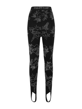 PHILIPP PLEIN PHILIPP PLEIN Legíny 3193 Čierna Skin Tight Fit