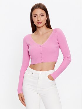 Glamorous Glamorous Кардиган KA6989 Розов Regular Fit