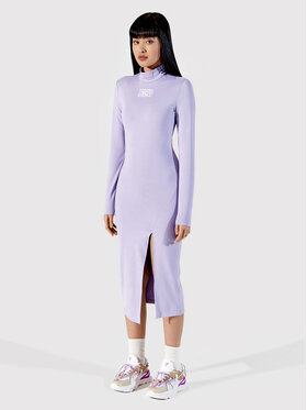 Togoshi Togoshi Kleid für den Alltag TG22-SUD020 Violett Extra Slim Fit
