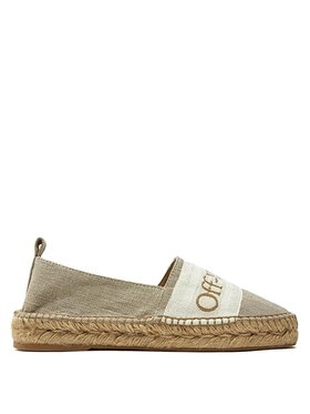 Off-White Off-White Espadryle OWIB014S24FAB001 Beżowy