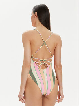 Roxy Kopalni Kostum Vista Stripe One Piece ERJX103639 Pisana