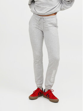 JJXX JJXX Teplákové kalhoty Riley 12250114 Šedá Slim Fit