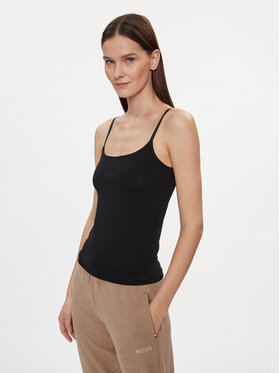 BOSS Boss Marškinėliai 50515601 Juoda Slim Fit