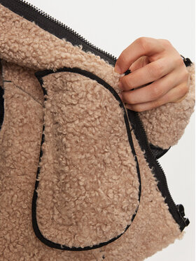 Μπουφάν από απομίμηση δέρματος Sisley φωτογραφία