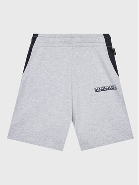 Napapijri Napapijri Шорти з тканини Pinta NP0A4GX8 M Сірий Regular Fit