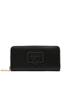 Chiara Ferragni Chiara Ferragni Голям дамски портфейл 74SB5PB1 Черен
