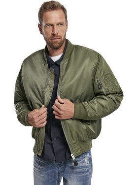 Brandit Brandit Kurtka bomber 3149.1.4XL Zielony Regular Fit