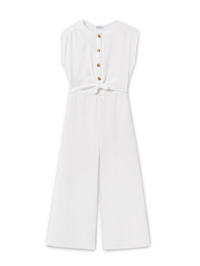 Mayoral Mayoral Jumpsuit 6865 Écru Regular Fit