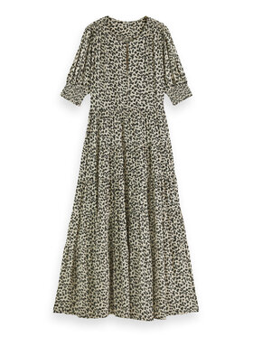 Scotch & Soda Scotch & Soda Vsakodnevna obleka 168531 Écru Regular Fit