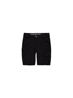 Alpha Industries Alpha Industries Szorty Airman Short Czarny Slim Fit